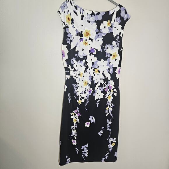Lauren by Ralph Lauren Floral Dress Sz 14 - Picture 8 of 12